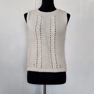 Vintage 60s  Penrose 100% Wool made in Hong Kong Detailed‎ Crew Neck Sweater